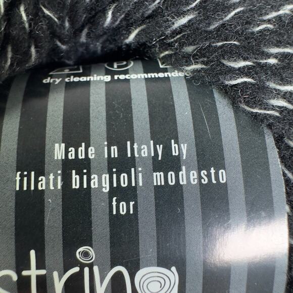 String NYC Yarn OSLO Merino Wool Cashmere Worsted Black 350g 1085y - Picture 6 of 8